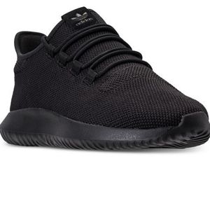 Adidas black tubular shoes